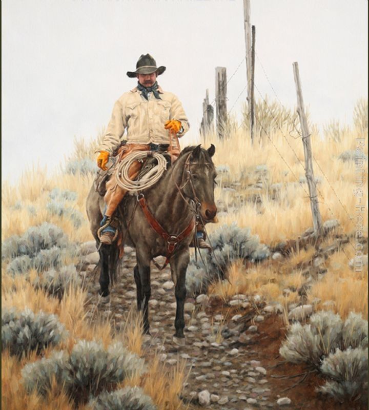Unknown lone cowboy